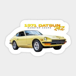 1971 Datsun 240Z Hardtop Coupe Sticker